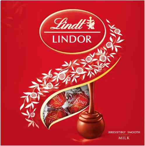 Набор конфет Lindt Lindor из молочного шоколада с начинкой 125г арт. 434842