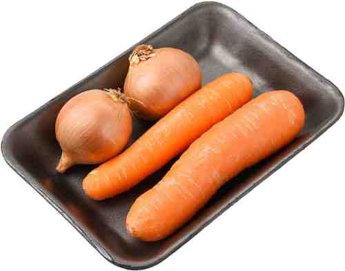 Набор овощной Морковь и Лук 600г упаковка арт. 308724