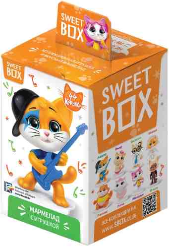 Набор Sweet Box для Девочек мармелад + подарок 10г в ассортименте арт. 678680