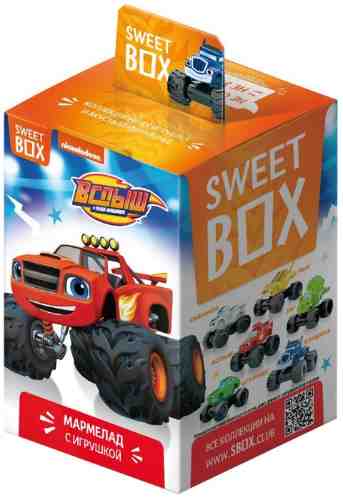 Набор Sweet Box для Мальчиков мармелад + подарок 10г в ассортименте арт. 678679