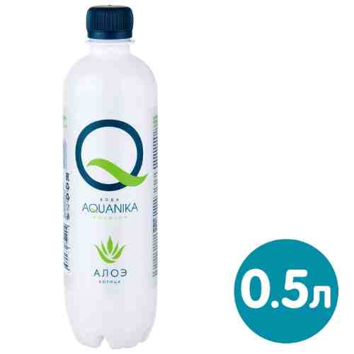 Напиток Aquanika Алоэ и корица 500мл арт. 1047926
