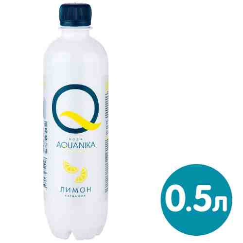 Напиток Aquanika Лимон и кардамон 500мл арт. 1047928