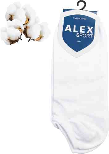 Носки мужские Alex Textile Sport бесшовные белые р42-44 арт. 1128355