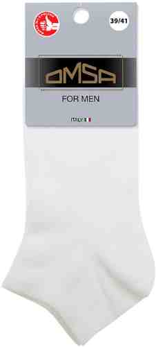 Носки мужские Omsa Eco Bianco укороченные Размер 39-41 арт. 1023053