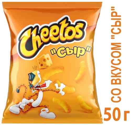 Палочки кукурузные Cheetos Сыр 50г арт. 1129662