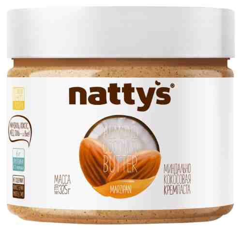 Паста миндально-кокосовая Nattys Marzipan с медом 325г арт. 985994