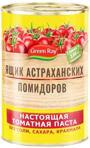 Паста томатная Green Ray Ящик Астраханских помидоров 380г арт. 541615