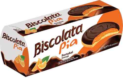 Печенье Biscolata Pia с апельсином 100г арт. 1132715
