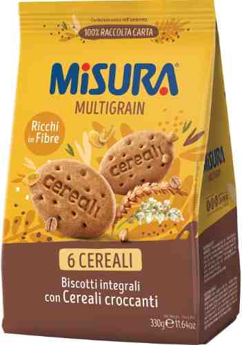 Печенье Misura Multigrain со злаками 330г арт. 875801