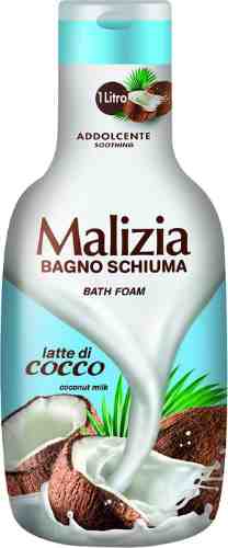 Пена для ванны Malizia Latte di cocco 1000мл арт. 1012389