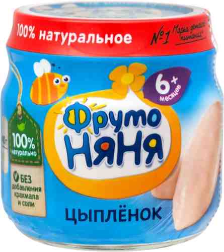 Пюре ФрутоНяня из мяса цыплят 80г арт. 316308