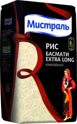 Рис Мистраль Басмати Extra Long 500г арт. 868518