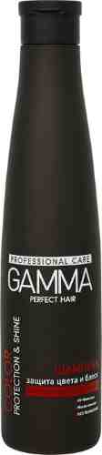 Шампунь для волос Gamma Perfect Hair Защита цвета и Блеск 350мл арт. 514347