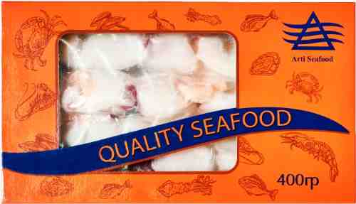 Шашлык из морепродуктов Seafood Line из креветки мини-кальмара мини-каракатица и щупальца кальмара 400г арт. 1032276