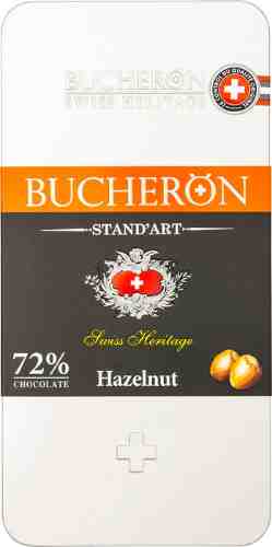 Шоколад Bucheron Горький с фундуком 72% 100г арт. 418260
