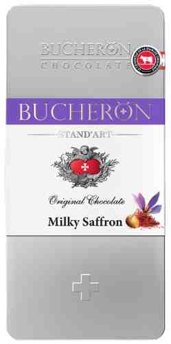 Шоколад Bucheron молочный с шафраном и орехами 100г арт. 1053534