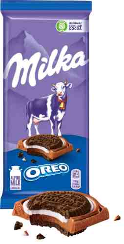 Шоколад Milka Oreo Молочный с начинкой 92г арт. 512985