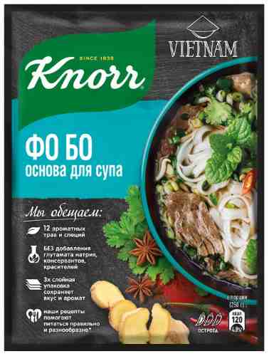 Смесь для приготовления Knorr Супа Фо Бо 20г арт. 998074