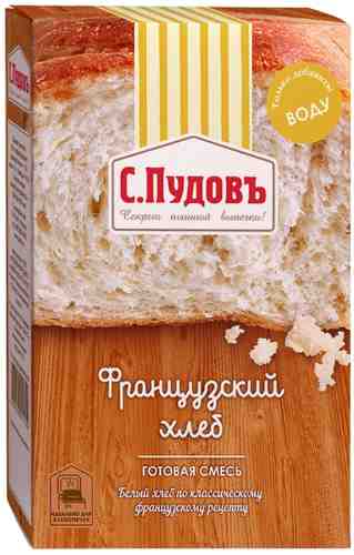 Смесь для выпечки С.Пудовъ Французский хлеб 500г арт. 362869
