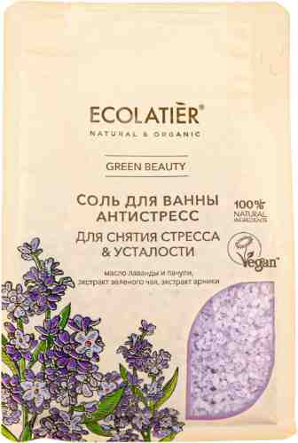 Соль для ванны Ecolatier Green Антистресс 600г арт. 1140567