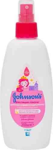 Спрей для волос Johnsons Baby Блестящие локоны 200мл арт. 694345