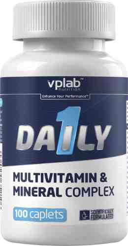 Витаминно-минеральный комплекс Vplab Daily 1 в капсулах 100шт арт. 976533