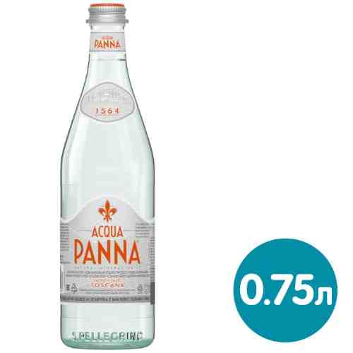 Вода Acqua Panna минеральная негазированная 750мл арт. 317827