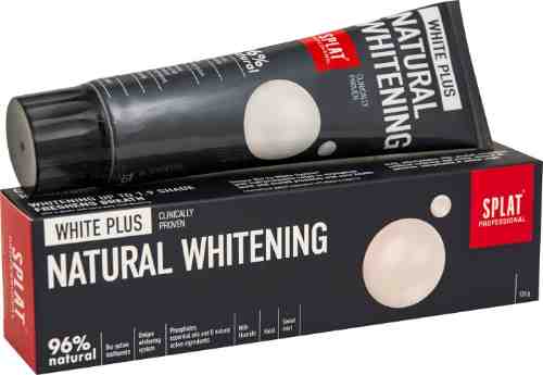Зубная паста Splat Natural Whitening Отбеливание плюс 125мл арт. 956185