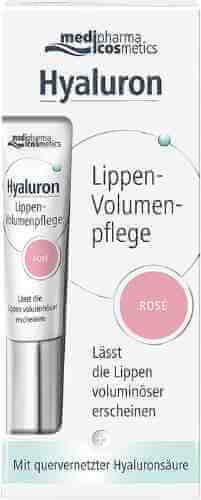 Бальзам для губ Medipharma cosmetics Hyaluron Rose 7мл арт. 996866