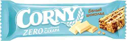 Батончик злаковый Corny Zero белый шоколад без сахара 20г арт. 1072944