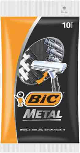 Бритва Bic Metal одноразовая 10шт арт. 656051