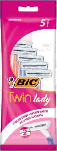 Бритва Bic Twin Lady одноразовая 5шт арт. 304779