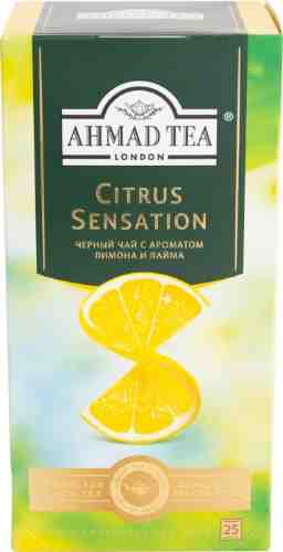 Чай черный Ahmad Tea Citrus Sensation 25*1.8г арт. 483381