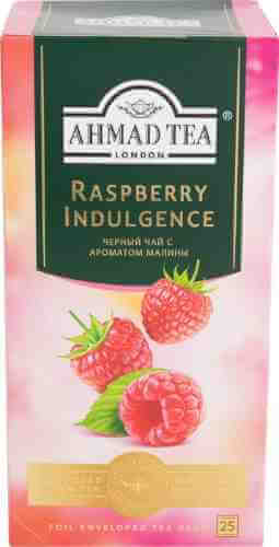 Чай черный Ahmad Tea Raspberry Indulgence 25*1.5г арт. 1028960