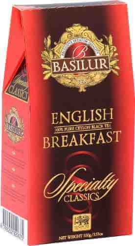 Чай черный Basilur Избранная классика Английский завтрак 100г арт. 1087484