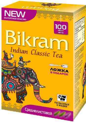 Чай черный Bikram среднелистовой 100г арт. 1087686