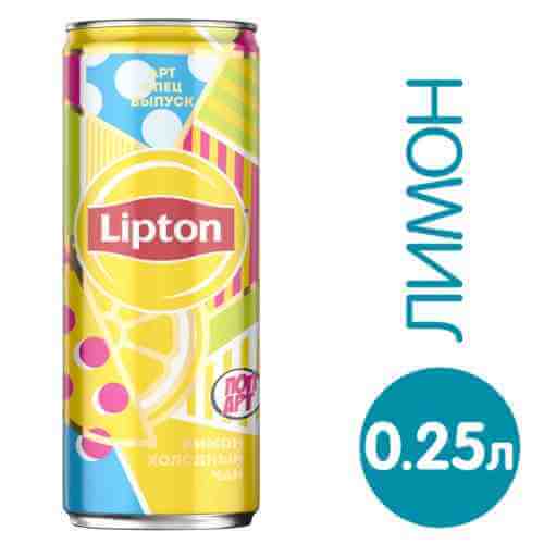 Чай холодный Lipton Лимон 250мл арт. 691896