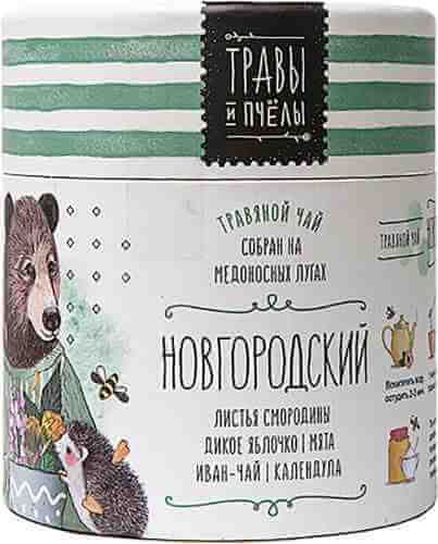 Чай травяной Травы и пчелы Новгородский 40г арт. 1040026