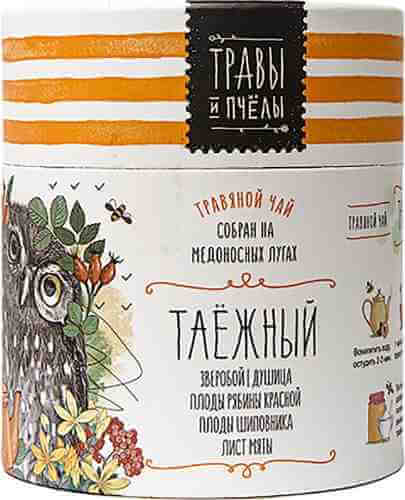 Чай травяной Травы и пчелы Таежный 40г арт. 1040028