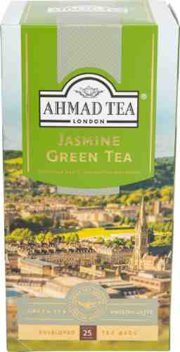 Чай зеленый Ahmad Tea с ароматом жасмина 25*2г арт. 304380