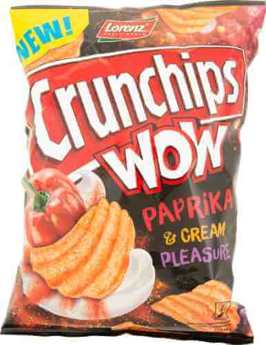 Чипсы Crunchips WoW со вкусом сливочной паприки 110г арт. 981375