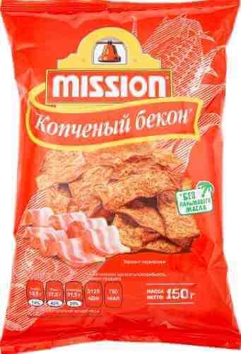 Чипсы кукурузные Mission со вкусом Бекона 150г арт. 876158