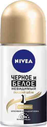 Дезодорант-антиперспирант Nivea Невидимая защита для черного и белого Гладкий шелк 50мл арт. 556935