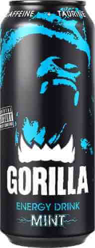 Энергетический напиток Gorilla Mint 450мл арт. 987642