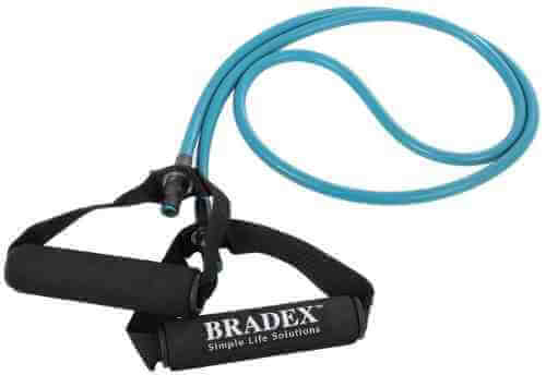 Эспандер Bradex трубчатый с ручками нагрузка до 9кг синий арт. 981080