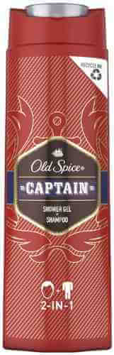 Гель для душа и шампунь Old Spice Captain 2в1 400мл арт. 679109