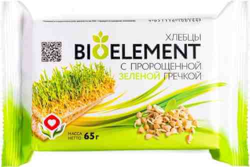Хлебцы BioElement с пророщенной зеленой гречкой 65г арт. 1002994