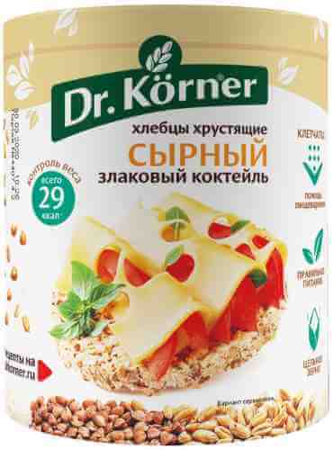 Хлебцы Dr.Korner Злаковый коктейль Сырный 100г арт. 354008