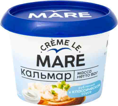 Кальмар La Creme рубленый в классическом соусе 150г арт. 978388