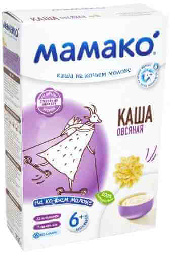 Каша Мамако Овсяная на козьем молоке с 6 месяцев 200г арт. 1019646